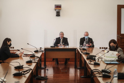 Bernardo Moniz da Maia na Comissão de Inquérito. Foto de Mário Cruz/Lusa.