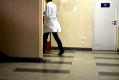 corredor de hospital