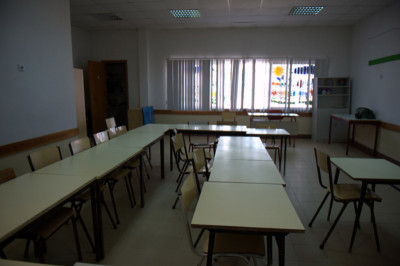 sala de aula vazia