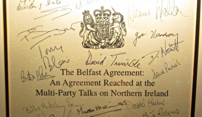 Acordo de Sexta-feira Santa. Foto de Diego Sideburns/Flickr.