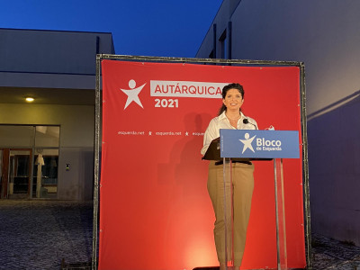  “O corte de sobreiros para a construção de um supermercado é a metáfora perfeita para a atuação do executivo do PSD em questões ambientais", disse Bárbara Pinto.. 