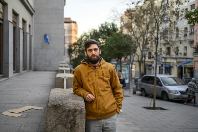 Vilen Demin. Foto de Álvaro Minguito/El Salto Diário.