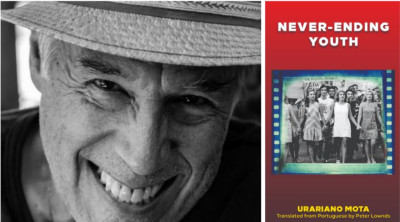 Tradutor Peter Lownds e a versão em inglês Never-Ending Youth. Foto: Jorge Vismara, no site People´s World