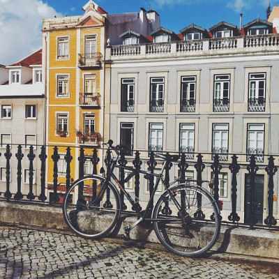 Bicicleta em Lisboa. Foto de Mário Pires/Flickr.