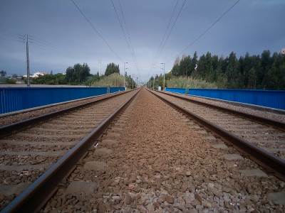 Caminho de Ferro em Aveiro. Foto de Antonio da Silva Martins/Flickr.