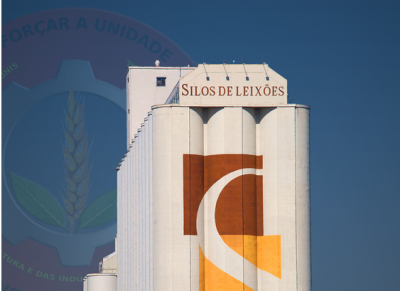 Silos de Leixões. Foto do SINTAB.