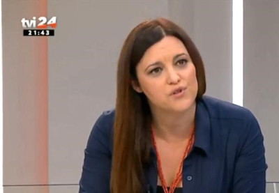 Marisa Matias em entrevista à TVI.