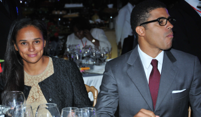 Isabel dos Santos com Sindika Dokolo