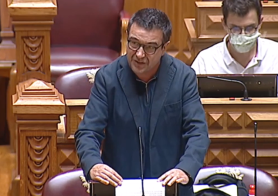 O deputado do Bloco de Esquerda José Maria Cardoso.