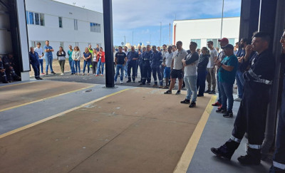 Trabalhadores da Indorama. Foto do Site-Sul.