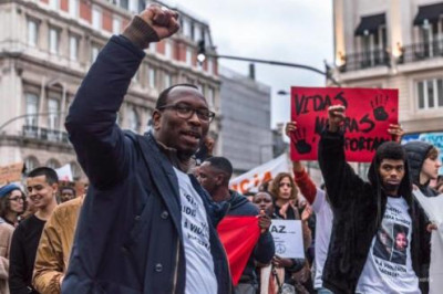 Foto de José Manuel Teixeira, publicada na página de Facebook de Mamadou Ba.