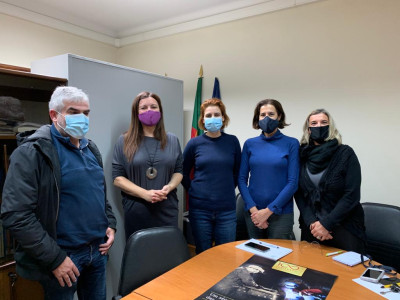 Visita de Marisa Matias à ACT do Baixo Vouga em Aveiro - foto esquerda.net