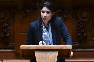 Mariana Mortágua. Foto de António Cotrim, Lusa. 