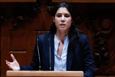 Mariana Mortágua. Foto de António Cotrim, Lusa.
