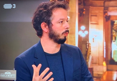 Moisés Ferreira no debate da RTP3