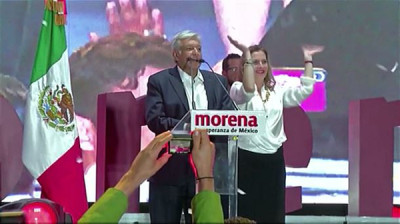 O desejo de mudança concretizou-se em julho de 2018, quando López Obrador obteve um triunfo contundente nas presidenciais, obtendo 53,2% dos votos