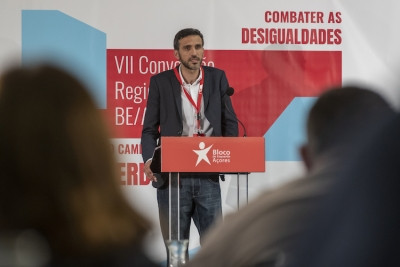 António Lima. Foto do Bloco de Esquerda dos Açores.