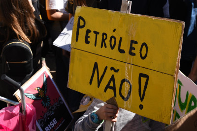 Manifestação pelo clima