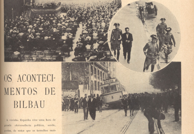 Manifestações sindicais contra a implantação da Ditadura.