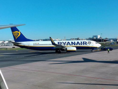 Ryanair. Foto de Flickr de Alessandro Ambrosetti.