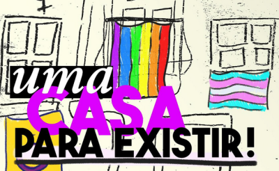 Pormenor do cartaz que acompanha o manifesto "Uma casa para existir".