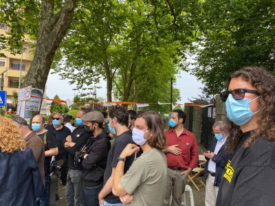 concentração na RTP Porto