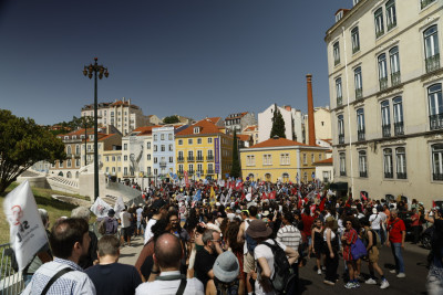 Manifestação da greve geral em Lisboa