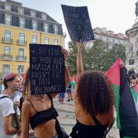  Fotogaleria da manifestação pela libertação da Palestina em Lisboa