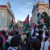 Fotogaleria da manifestação pela libertação da Palestina em Lisboa
