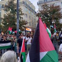  Fotogaleria da manifestação pela libertação da Palestina em Lisboa