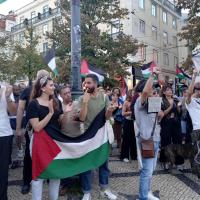  Fotogaleria da manifestação pela libertação da Palestina em Lisboa