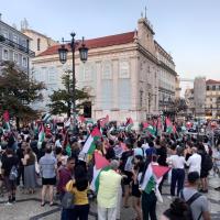  Fotogaleria da manifestação pela libertação da Palestina em Lisboa