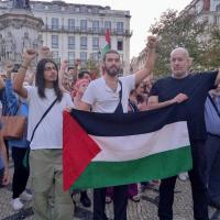  Fotogaleria da manifestação pela libertação da Palestina em Lisboa