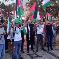  Fotogaleria da manifestação pela libertação da Palestina em Lisboa