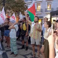  Fotogaleria da manifestação pela libertação da Palestina em Lisboa