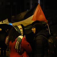  Fotogaleria da concentração em Lisboa pelo fim do massacre na Palestina