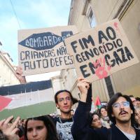  Fotogaleria da marcha “Fim ao Genocídio. Palestina Livre