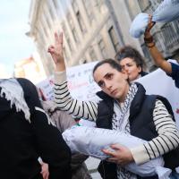  Fotogaleria da marcha “Fim ao Genocídio. Palestina Livre