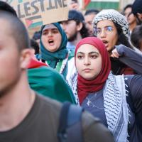  Fotogaleria da marcha “Fim ao Genocídio. Palestina Livre