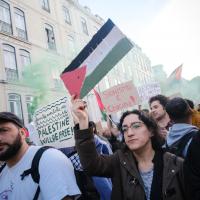  Fotogaleria da marcha “Fim ao Genocídio. Palestina Livre