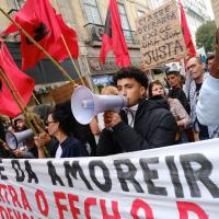  Manifestação "Vida Justa" em Lisboa