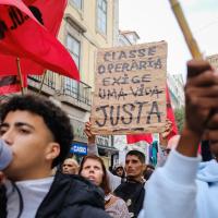  Manifestação "Vida Justa" em Lisboa