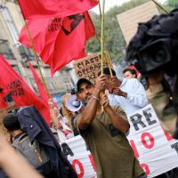  Manifestação "Vida Justa" em Lisboa