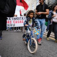  Manifestação "Vida Justa" em Lisboa