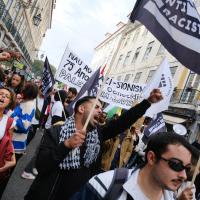  Manifestação "Vida Justa" em Lisboa