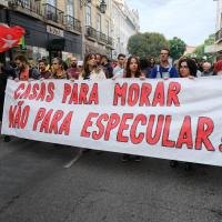  Manifestação "Vida Justa" em Lisboa