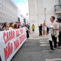  Manifestação "Vida Justa" em Lisboa