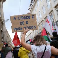  Manifestação "Vida Justa" em Lisboa