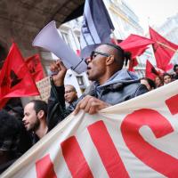  Manifestação "Vida Justa" em Lisboa