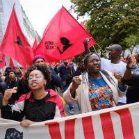  Manifestação "Vida Justa" em Lisboa